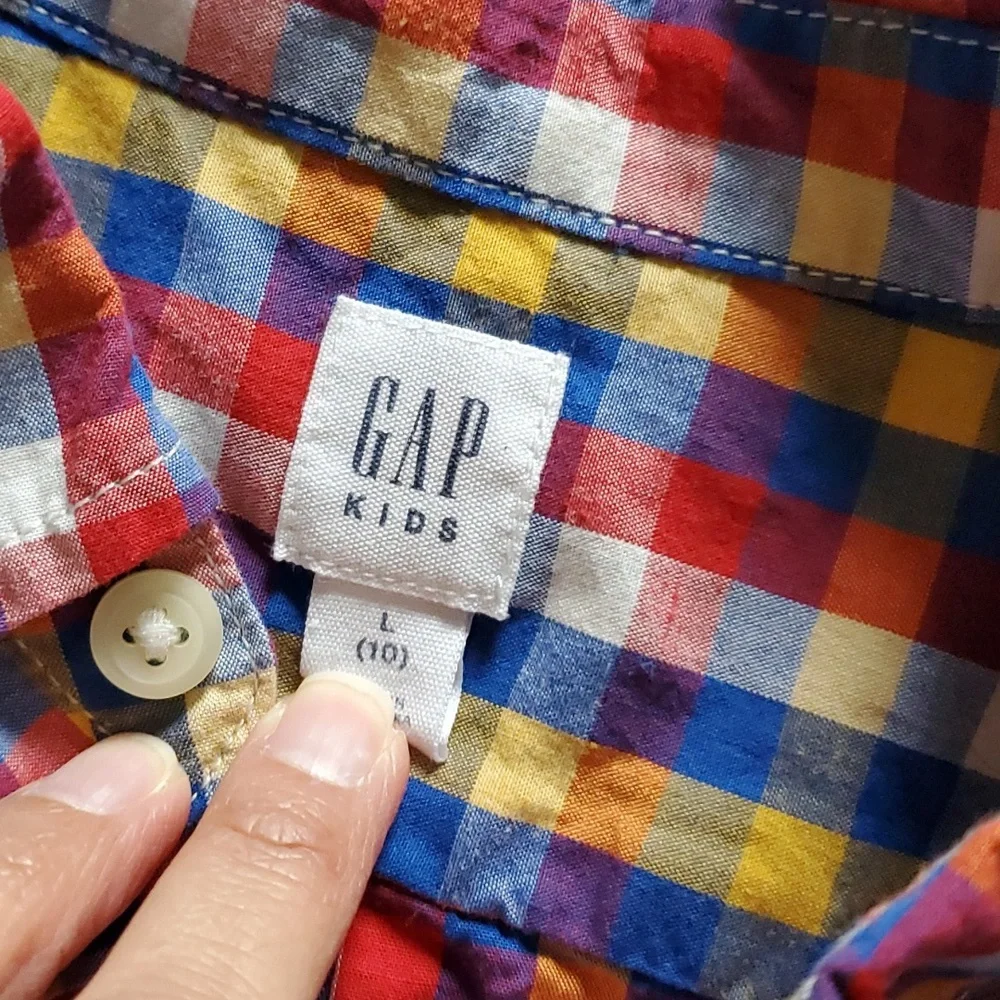BOYS DRESS SHIRTS (GAP, GYMBOREE, ETC)